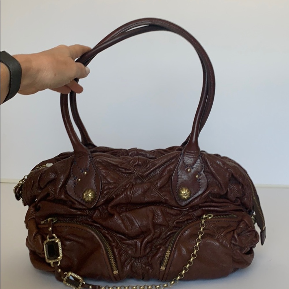 Juicy Couture Brown Leather Bag